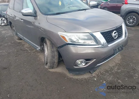 2014 Nissan Pathfinder Sl z USA, uszkodzony, nr VIN 5N1AR2MM4EC629216